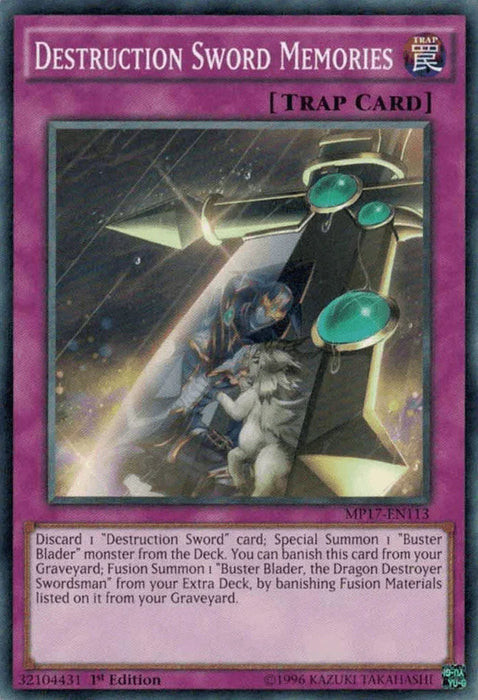 Destruction Sword Memories [MP17-EN113] Common - for just $0.60! 