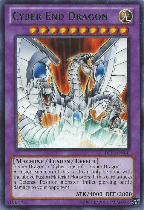 Cyber End Dragon (Green) [DL17-EN010] Rare - for just $0.90! 