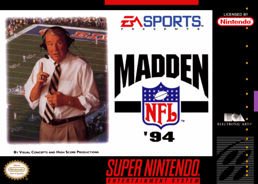 Madden NFL '94 – Super Nintendo Entertainment System (SNES) - for just $5.99! 