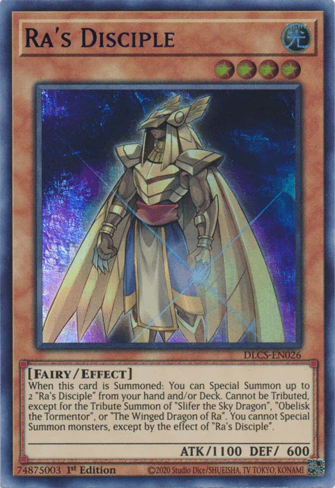 Ra's Disciple (Purple) [DLCS-EN026] Ultra Rare - for just $0.20! 