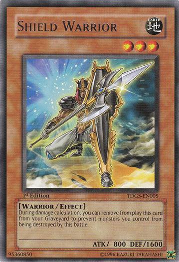 Shield Warrior [TDGS-EN005] Rare - for just $0.10! 