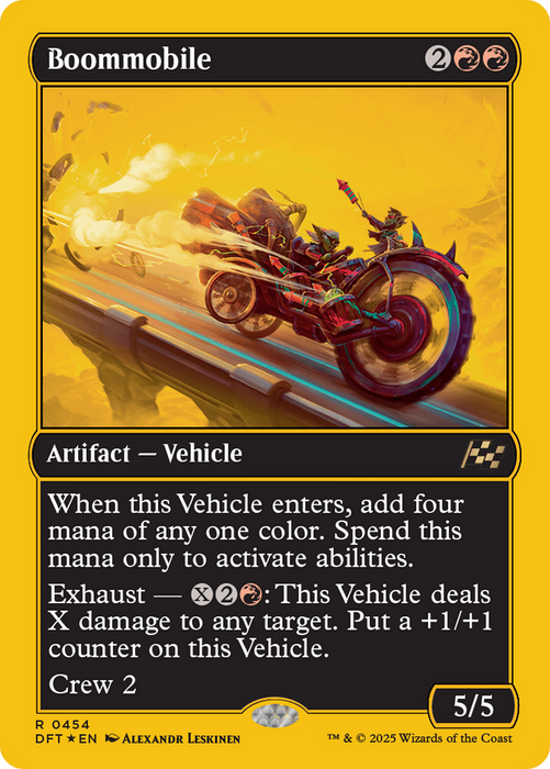 Boommobile (DFT-454) - Aetherdrift Foil - for just $0.22! 