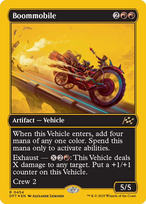 Boommobile (DFT-454) - Aetherdrift Foil - for just $0.27! 
