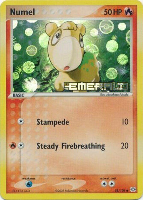 Numel (58/106) (Stamped) [EX: Emerald] - for just $12.40! 