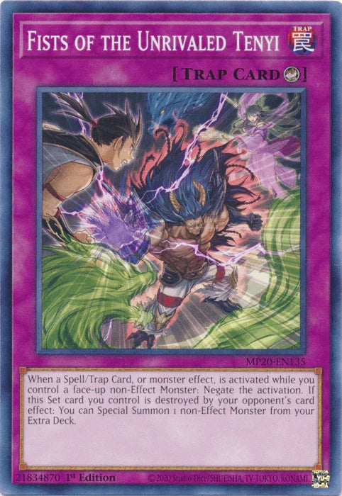 Fists of the Unrivaled Tenyi [MP20-EN135] Common - for just $0.10! 