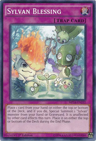 Sylvan Blessing [MP14-EN232] Common - for just $0.10! 