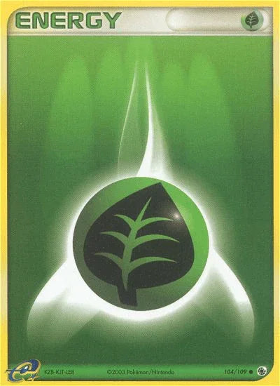 Grass Energy (104/109) [EX: Ruby & Sapphire] - for just $0.15! 
