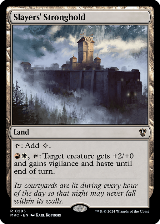 Slayers' Stronghold (MKC-295) - Murders at Karlov Manor Commander - for just $0.07! 