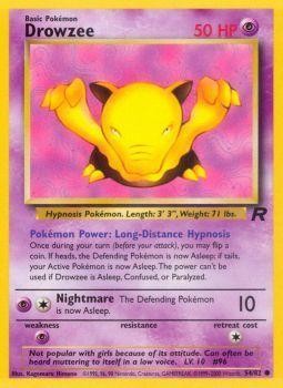 Drowzee (54/82) [Team Rocket Unlimited] - Just $0.10! Shop now at Retro Gaming of Denver