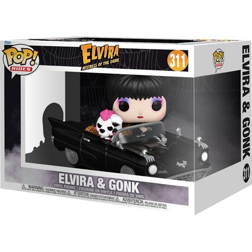 Funko Pop! 311 Rides - Elvira: Mistress of the Dark - Elvira & Gonk Deluxe Vinyl Figure - Just $24.50! Shop at the Best Retro Game Store Retro Gaming of Denver