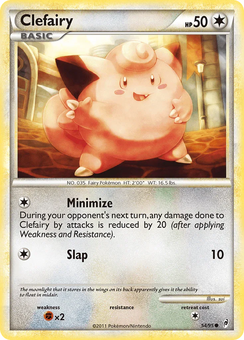Clefairy (54/95) [HeartGold & SoulSilver: Call of Legends] - for just $0.25! 