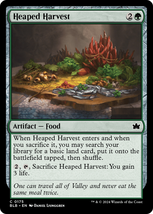 Heaped Harvest (BLB-175) - Bloomburrow - for just $0.10! 