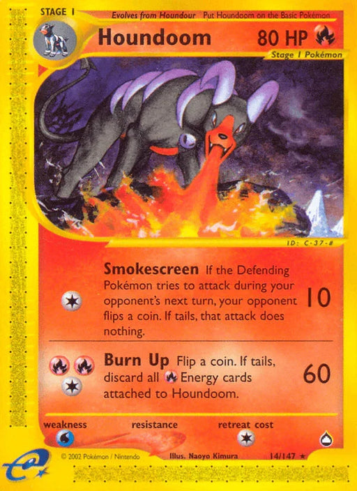 Houndoom (14/147) [Aquapolis] - for just $23.60! 
