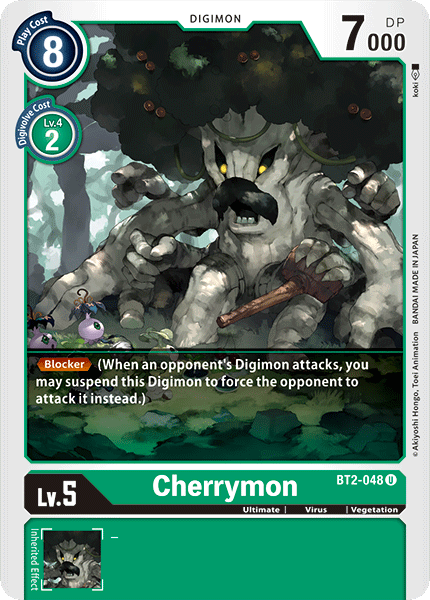 Cherrymon [BT2-048] [Release Special Booster Ver.1.0] - Just $0.09! Shop now at Retro Gaming of Denver