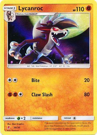 Lycanroc (30/30) [Sun & Moon: Trainer Kit - Lycanroc] - for just $0.20! 