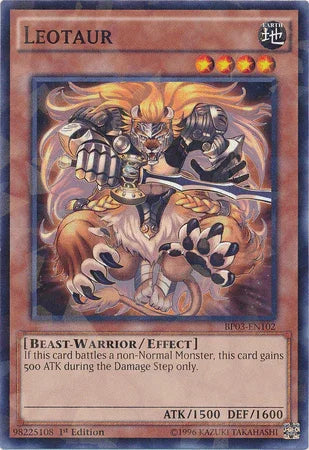 Leotaur [BP03-EN102] Shatterfoil Rare - for just $0.10! 