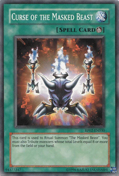 Curse of the Masked Beast [RP02-EN030] Common - for just $0.10! 