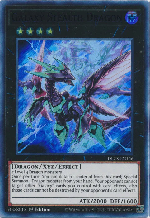 Galaxy Stealth Dragon (Purple) [DLCS-EN126] Ultra Rare - for just $0.20! 