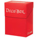 Ultra PRO: Deck Box - Solid Color (Red) - for just $0! 