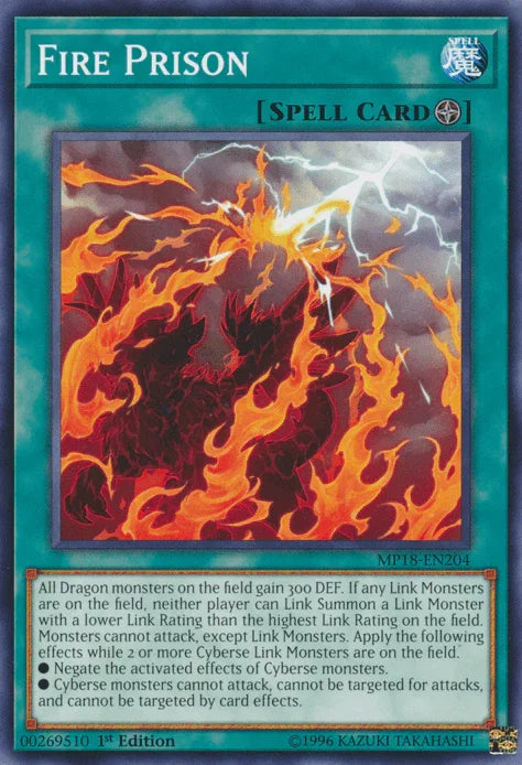 Fire Prison [MP18-EN204] Common - for just $0.10! 