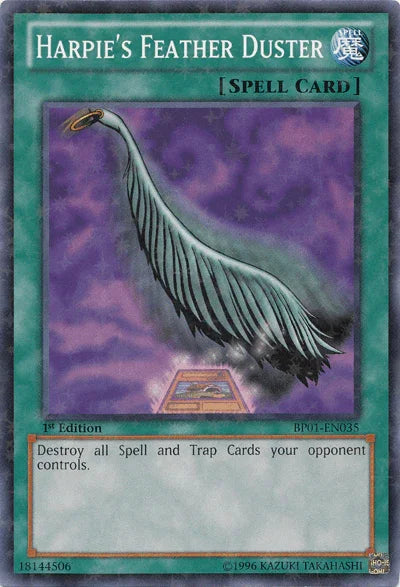 Harpie's Feather Duster [BP01-EN035] Starfoil Rare - for just $2! 