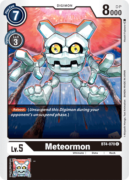 Meteormon [BT4-070] [Great Legend] - Just $0.09! Shop now at Retro Gaming of Denver