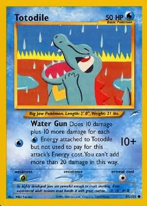 Totodile (85/105) [Neo Destiny Unlimited] - Just $0.55! Shop now at Retro Gaming of Denver