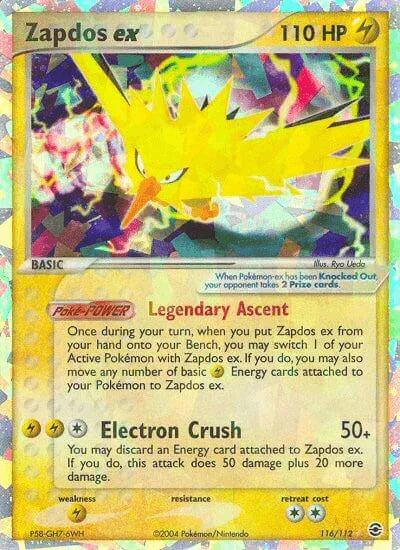 Zapdos ex (116/112) [EX: FireRed & LeafGreen] - for just $59.60! 