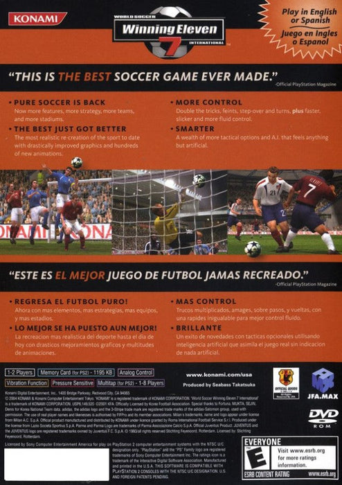 World Soccer: Winning Eleven 7 International – PlayStation 2 (PS2) - for just $10.99! 