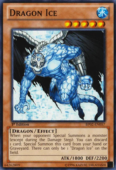 Dragon Ice [BP02-EN057] Mosaic Rare - for just $0.15! 