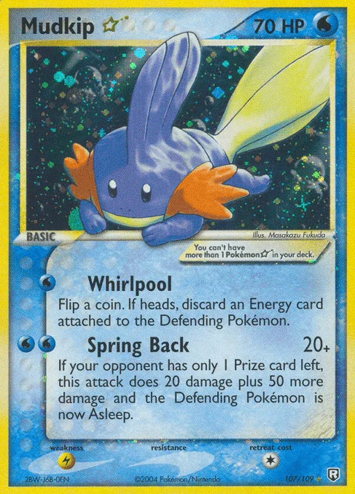 Mudkip Star (107/109) [EX: Team Rocket Returns] - for just $167.20! 