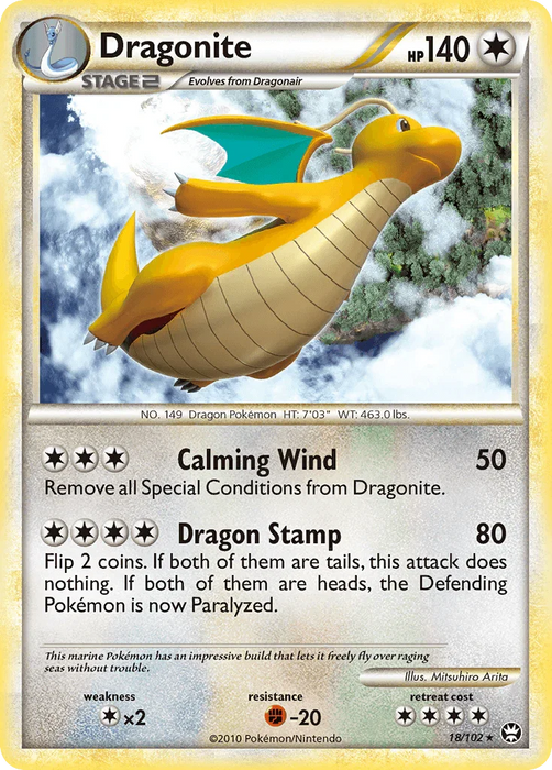 Dragonite (18/102) [HeartGold & SoulSilver: Triumphant] - for just $5.85! 