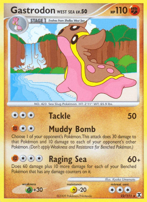 Gastrodon West Sea (22/111) [Platinum: Rising Rivals] - for just $1.20! 