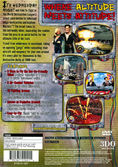 WarJetz – PlayStation 2 (PS2) - for just $8.99! 