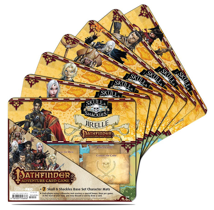 Ultra PRO: Playmat - Pathfinder (7 Skull & Shackles Base Set Character Mats) - Just $0! Shop now at Retro Gaming of Denver