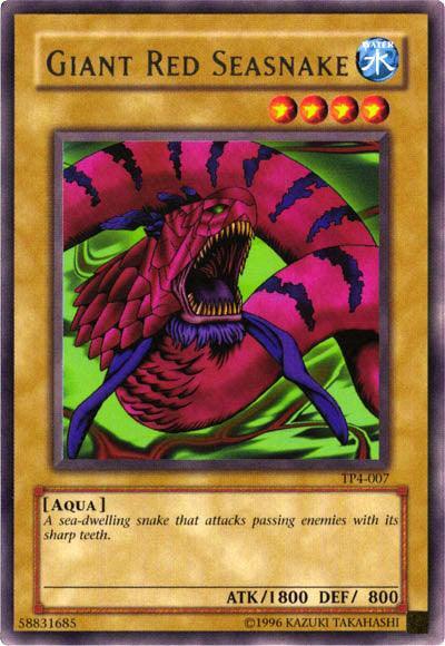 Giant Red Seasnake [TP4-007] Rare - for just $1! 