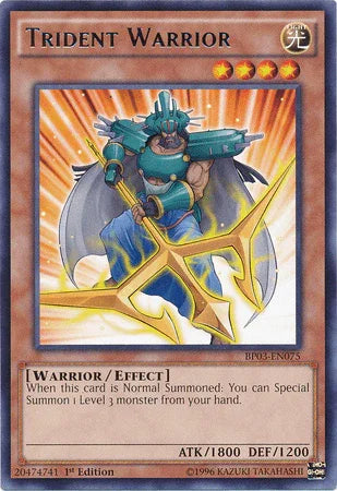 Trident Warrior [BP03-EN075] Rare - for just $0.10! 