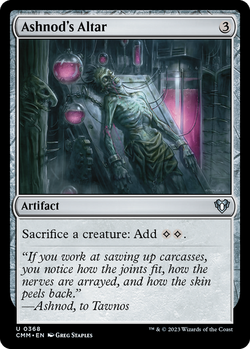 Ashnod's Altar (CMM-368) - Commander Masters - for just $4.98! 