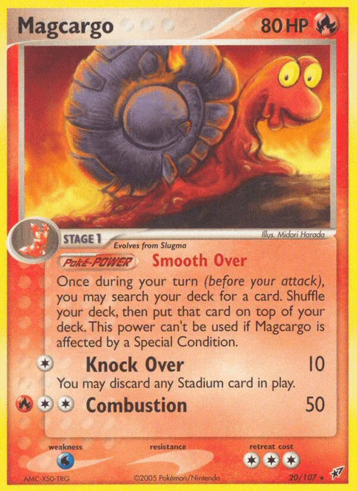 Magcargo (20/107) [EX: Deoxys] - for just $1! 