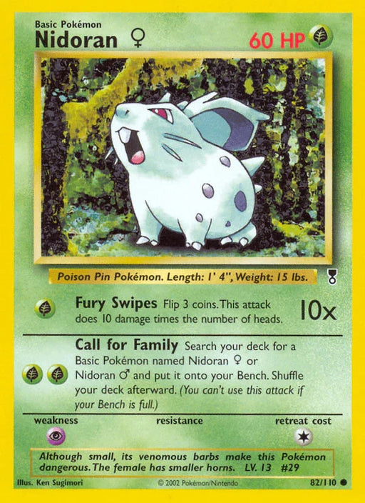 Nidoran (82/110) (Female) [Legendary Collection] - for just $0.25! 
