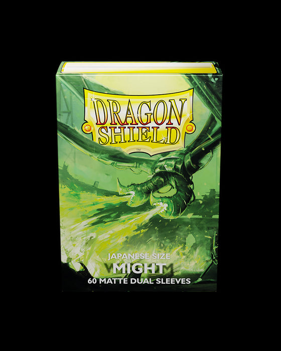 Dragon Shield: Japanese Size 60ct Sleeves - Might (Dual Matte) - Just $5.95! Shop now at Retro Gaming of Denver