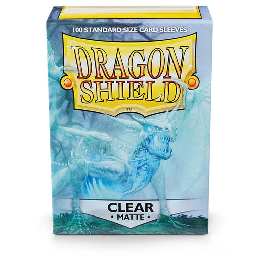 Dragon Shield: Standard 100ct Sleeves - Clear (Matte) - Just $8.95! Shop now at Retro Gaming of Denver