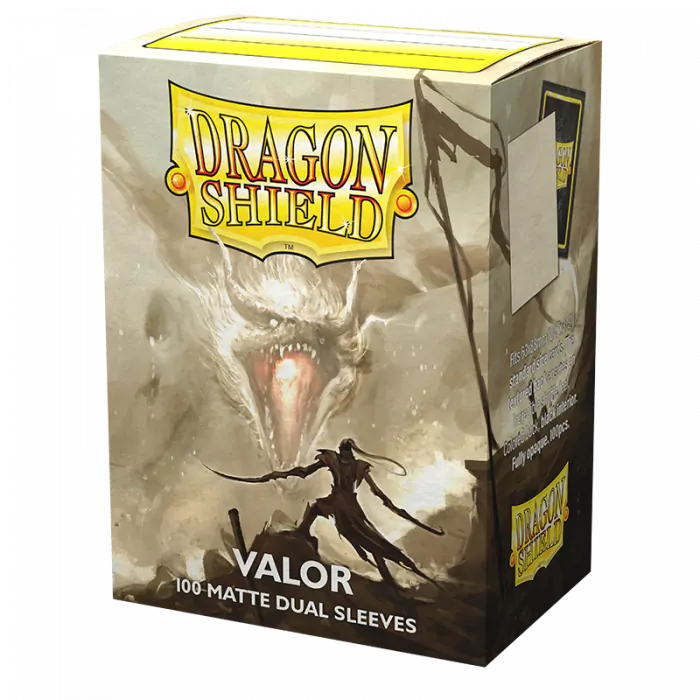 Dragon Shield: Standard 100ct Sleeves - Valor (Dual Matte) - Just $9.95! Shop now at Retro Gaming of Denver