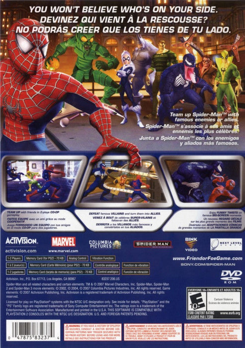 Spider-Man: Friend or Foe – PlayStation 2 (PS2) - for just $12.99! 