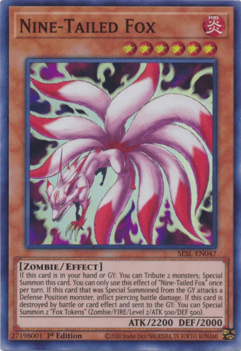 Nine-Tailed Fox [SESL-EN047] Super Rare - for just $0.10! 