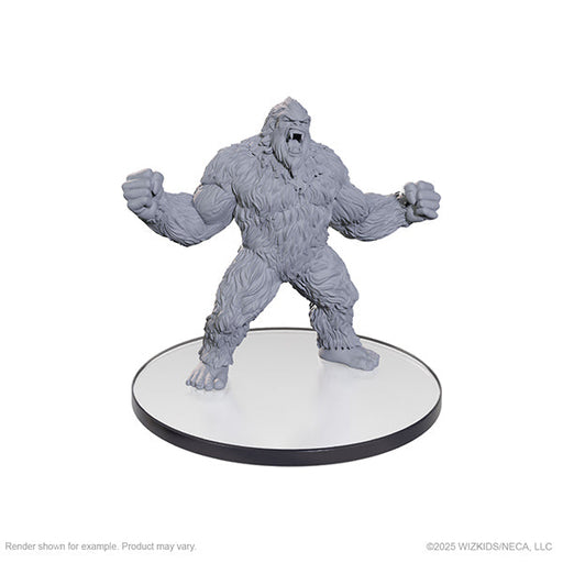 WizKids Deep Cuts Miniatures: Unpainted Minis - Bigfoot - Wave 26 - for just $9.99! 