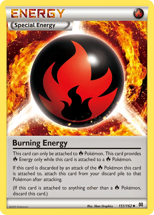 Burning Energy (151/162) [XY: BREAKthrough] - for just $0.45! 