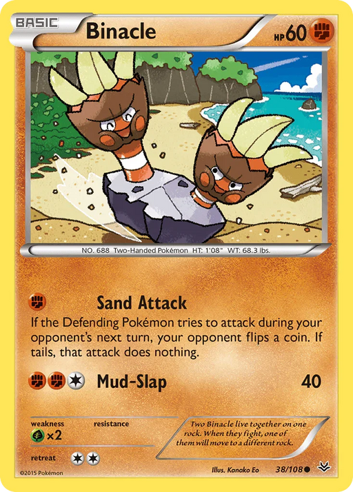 Binacle (38/108) [XY: Roaring Skies] - for just $0.10! 