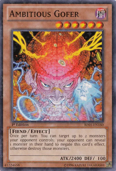 Ambitious Gofer [BP01-EN160] Starfoil Rare - for just $0.10! 