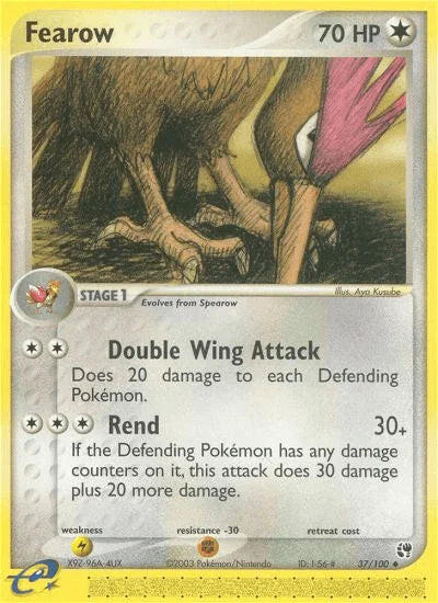 Fearow (37/100) [EX: Sandstorm] - for just $0.90! 